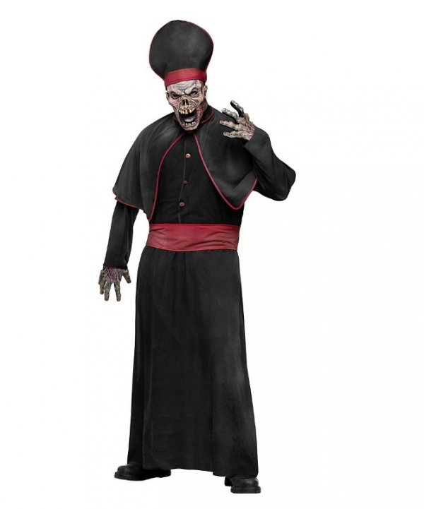 Kostium karnawałowy - Biskup Zombie