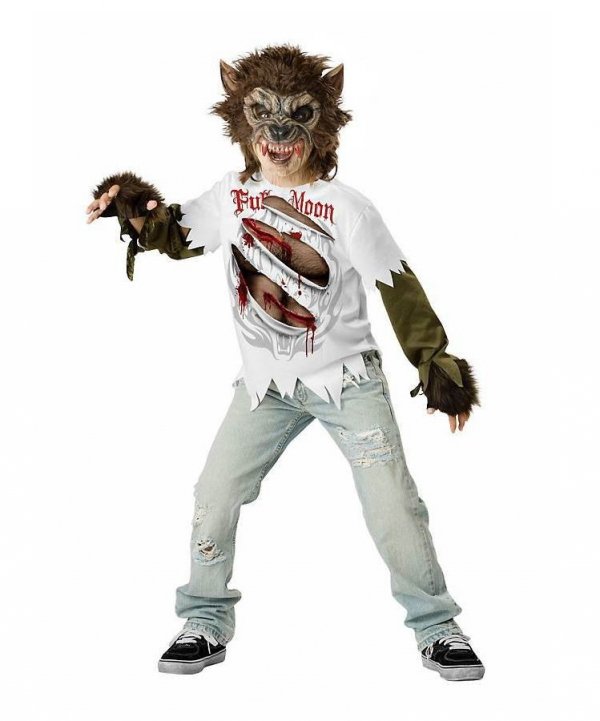 Strój dla dziecka na Halloween - Młody Wilkołak