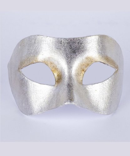 Maska wenecka - Colombina Piana Silver