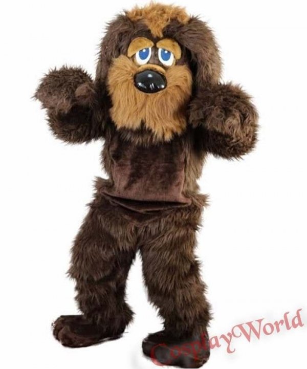 Kostium reklamowy chodząca żywa duża maskotka mega strój pies potulniak