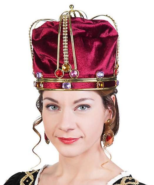 Korona z wkładem - Queen Elisabeth Deluxe I Red