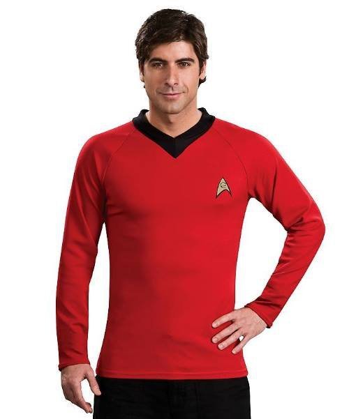 Kostium z filmu - &quot;Star Trek&quot; Red Uniform