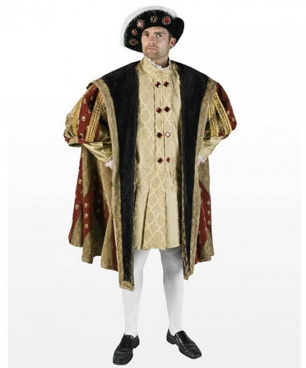 Kostium teatralny - Król Dynastia Tudorów