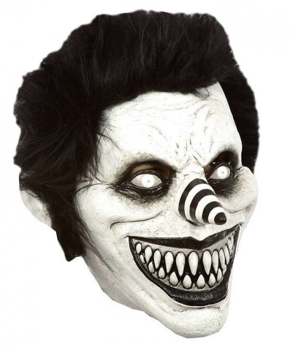 Klaun z długim nosem maska z serii Horror-Clown