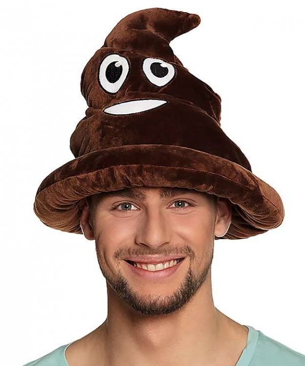 Czapka Emoji Kupa czapka w kształcie kupy