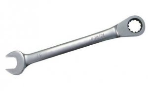 Jonnesway Klucz SUPER TECH 7w1 14mm 9/16 płasko-oczkowy z grzechotką 72 zęby E18 W86114
