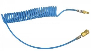 ADLER Wąż spiralny PU pneumatyczny 12x8mm 15m
