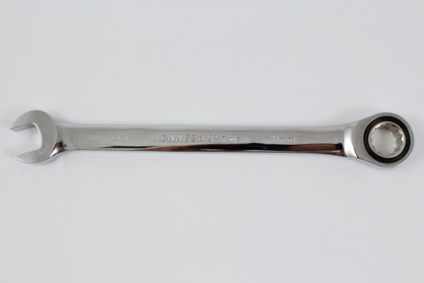 Jonnesway Klucz płasko-oczkowy 11 z grzechotką W45111
