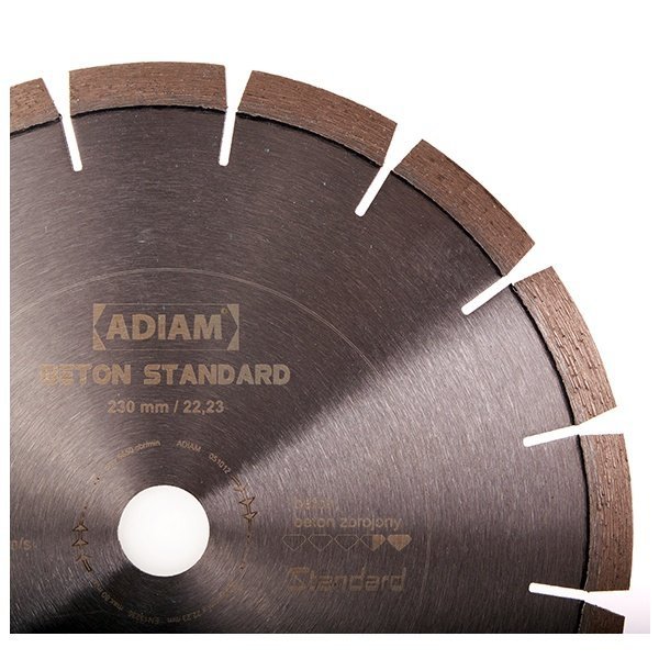 Adiam tarcza diamentowa BETON STANDARD Ø125x22,23mm