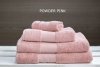 duży ręcznik kąpielowy Olima 450 powder pink