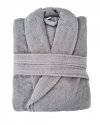 Szary szlafrok hotelowy classic frotte