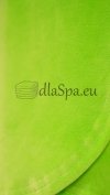 Opaski kosmetyczne na nadgarstki welurowe zieleń fluo