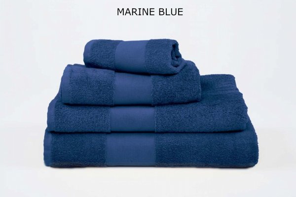 zestaw granatowych ręczników MARINE BLUE