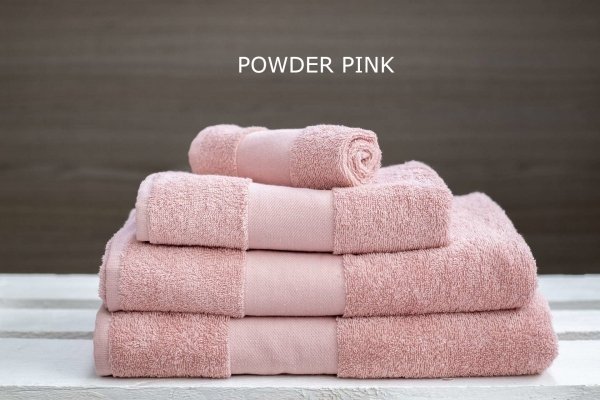duży ręcznik kąpielowy Olima 450 powder pink