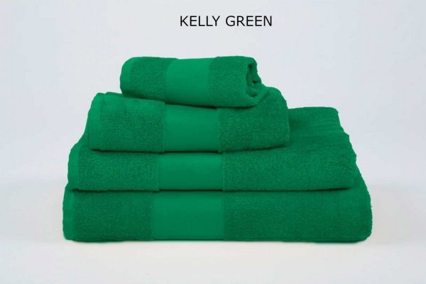 Duży ręcznik kąpielowy 100x150 OL450 Kelly Green
