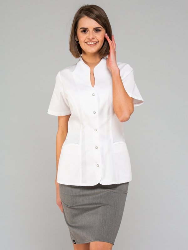 Bluza medyczna - scrubs -Róża krótki rękaw kolory