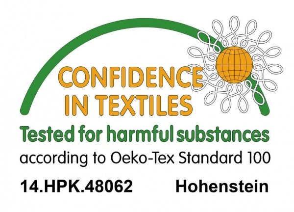 szlafrok z certyfikatem oeko-tex
