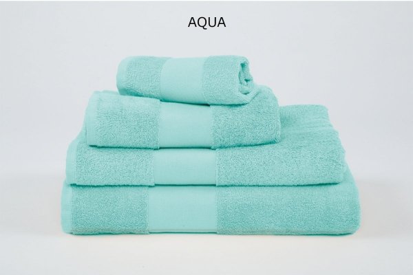 niebieski komplet ręczników Ol450