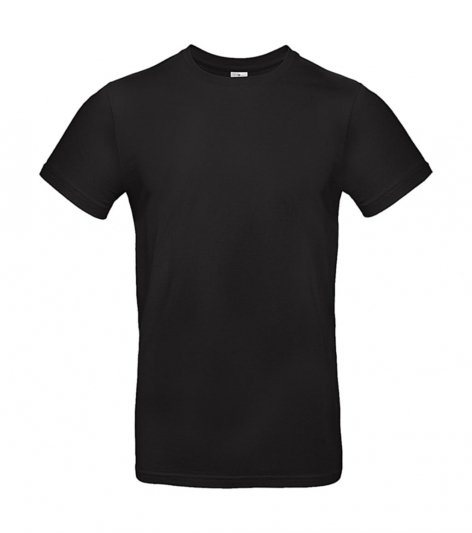 Koszulka z nadrukiem męska B&amp;C czarna