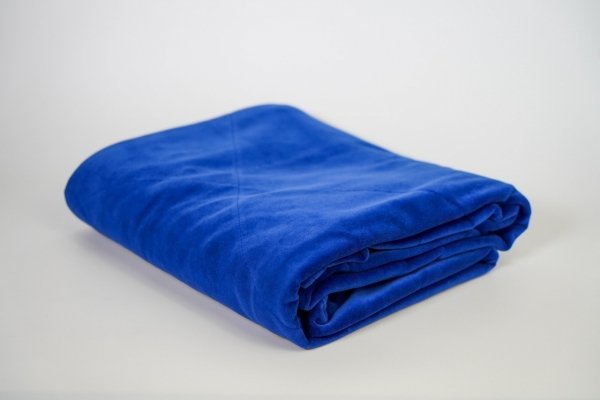 Koc kosmetyczny welurowy chaber