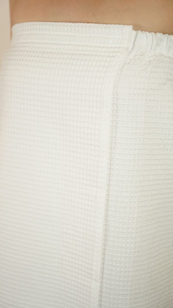 Pareo / Peniuar / Tunika waffle długa 90 cm