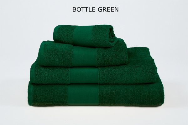 komplet ręczników butelkowa zieleń