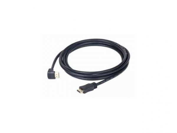 Gembird Kabel HDMI-HDMI v2.0 3D TV High Speed Ethernet 4.5M kątowy 90&#039;&#039; (pozłacane końcówki)