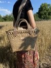 Torba z  Rafii Wkład Beż - Sklep z wiklina - zdjęcie 