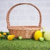 Koszyczek Wielkanocny Owalny Kratka 30cm - Sklep z wiklina - zdjęcie 7