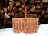 Kosz na drewno Prostokąt 45cm - Sklep z wiklina - zdjęcie