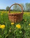 Kosz na zakupy Boler - naturalny - sklep z wiklina - zdjęcie 4