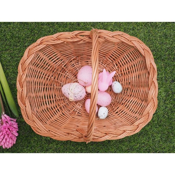 Koszyczek Wielkanocny  Klasyczny 35cm - Sklep z wiklina - zdjęcie 1
