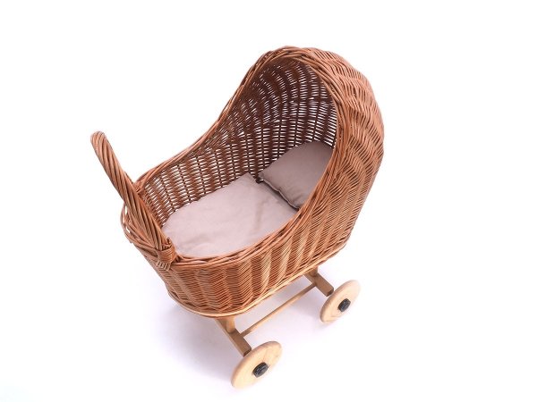 Wózek dla lalek Klasyczny 50cm - Sklep z wiklina - zdjęcie 3