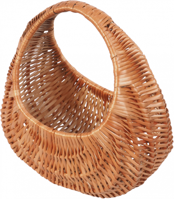 Koszyczek Wielkanocny Ślimak 25cm - Sklep z wiklina - zdjęcie