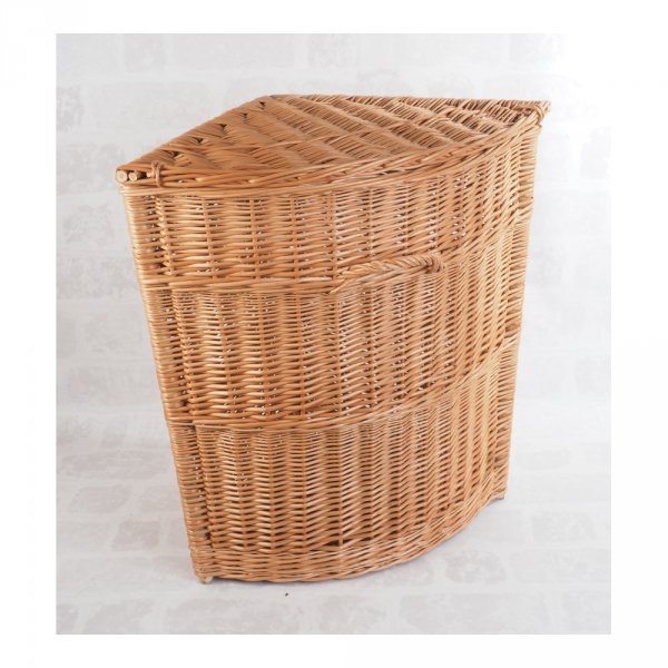  Kosz na ubrania Narożny 40cm - sklep z wiklina - zdjęcie 1