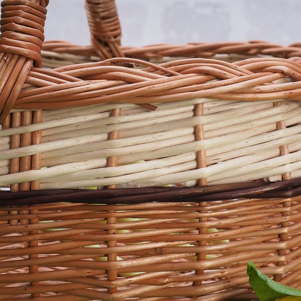  Koszyczek Wielkanocny Prostokątny 28cm- Sklep z wiklina - zdjęcie 5