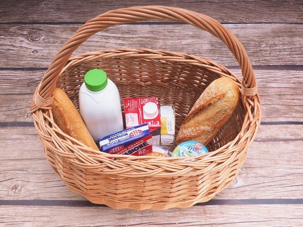 Kosz na zakupy Koszyk na grzyby Złotówka Duża - sklep z wiklina - zdjęcie 6