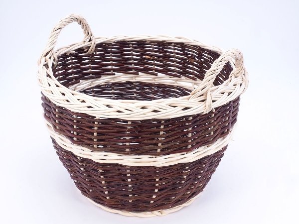 Kosz gospodarczy Duży Wplot 50cm  - sklep z wiklina - zdjęcie