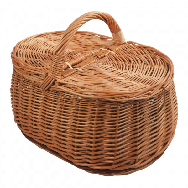 Kosz piknikowy Samochodowy 44cm - sklep z wiklina - zdjęcie