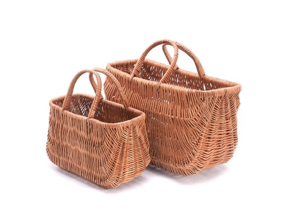 Kosz na zakupy San 30cm - sklep z wiklina - zdjęcie 3