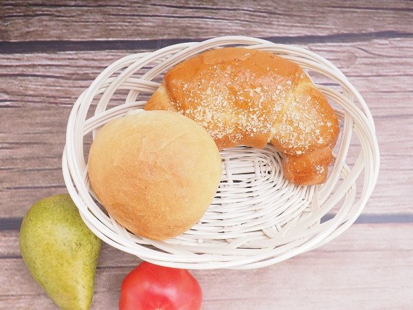 Tacka ażurowa owalna biała 30cm - sklep z wiklina - zdjęcie 1