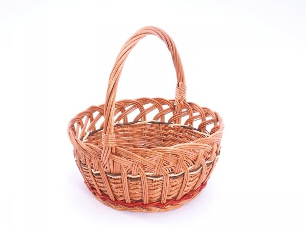 Koszyczek Wielkanocny Okrągły (30cm) - Sklep z wiklina - zdjęcie