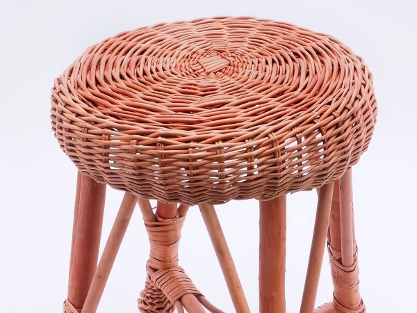 Taboret kuchenny Naturalny 45 cm - sklep z wiklina - zdjęcie 3