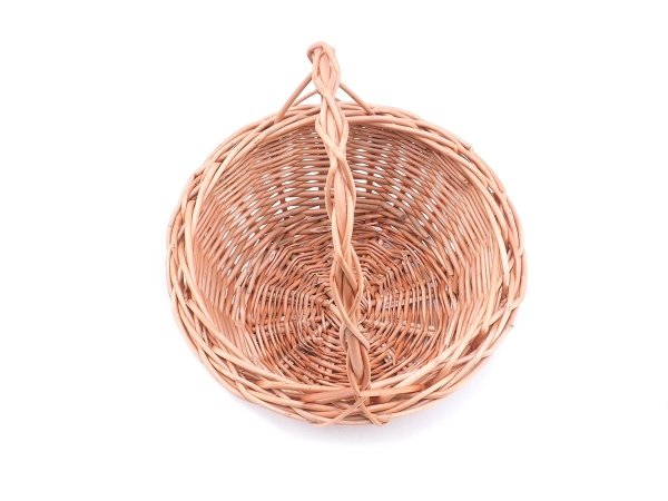 Koszyczek Wielkanocny Okrągły 21cm - Sklep z wiklina - zdjęcia 1