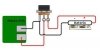 DC jack 2.1mm, Boss style red