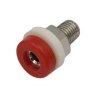 Banana jack 2mm red AL2