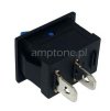 Switch rocker MRS101 blue SPST