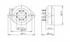 Socket Octal 8pin type7 ceramic