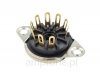 Podstawka Noval 9pin micalex Belton, GOLD