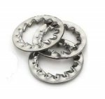 Tooth washer 3/8 slim